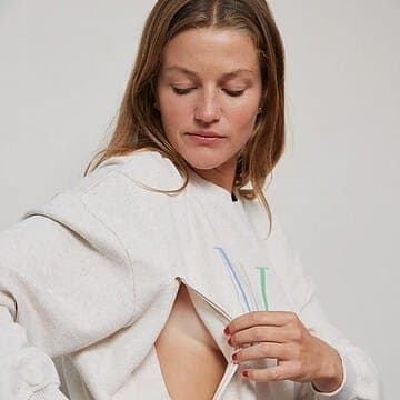Tajinebanane, Sweat d'Allaitement Milk - S