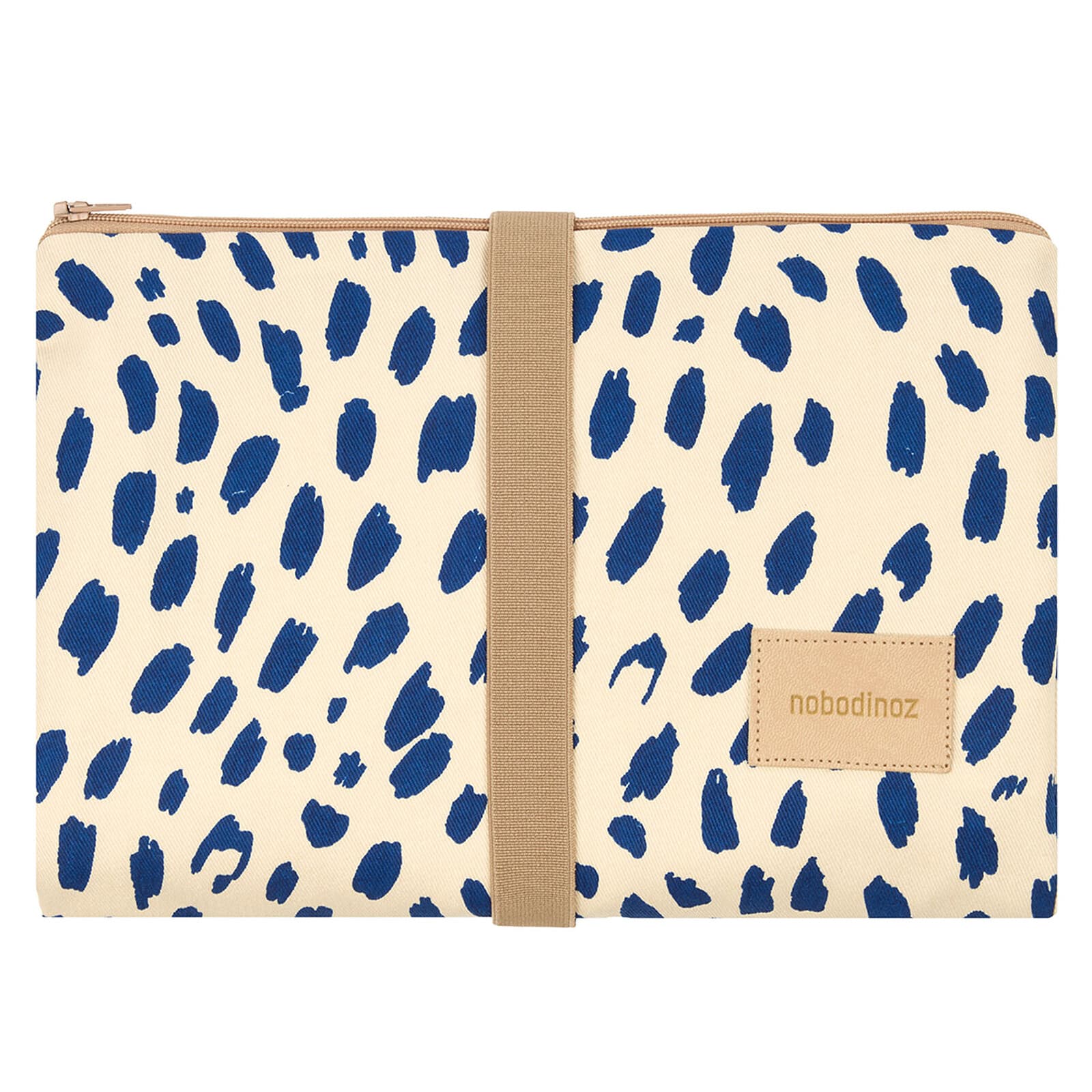 Nobodinoz, Tapis à Langer Imperméable Hyde Park - Leonie Blue
